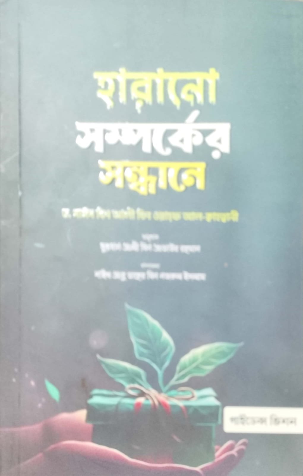 হারানো সম্পর্কের সন্ধানে book cover